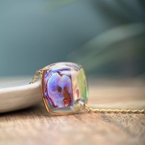 Bransoletka z żywicy 20 mm MUSZLA
